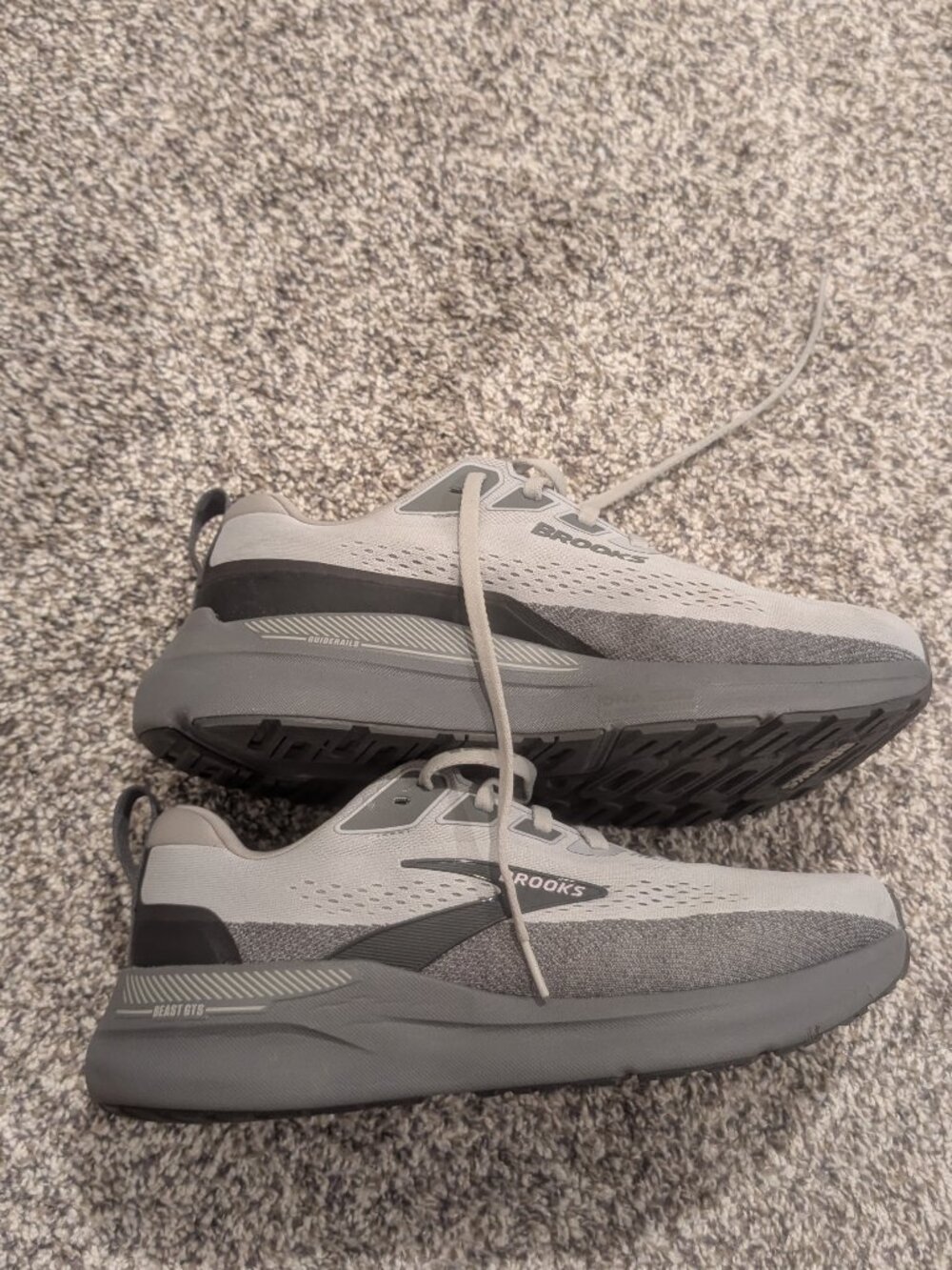 Brooks Men's Beast GTS 26 Premium Stability Shoes - Size 10 4E (Extra Wide) - Picture 9 of 14